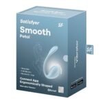 Satisfyer Smooth Petal Connect App-Controlled Vibrator – Light Blue - Image 2