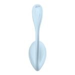 Satisfyer Smooth Petal Connect App-Controlled Vibrator – Light Blue - Image 4