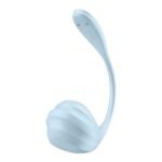 Satisfyer Smooth Petal Connect App-Controlled Vibrator – Light Blue - Image 6