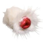 Snow She-Wolf Silicone Stroker – White - Image 2