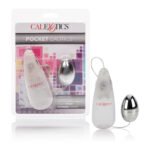 Pocket Exotics Vibrating Egg – Silver - Image 4