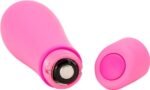 Soft Rain Power Bullet 3 Inch Breeze Coated 7 Function - Pink - Image 2