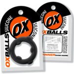 Spinner Single Silicone Ring - Black Silicone