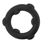 Oxballs Spinner Single Silicone Cock Ring – Black - Image 3