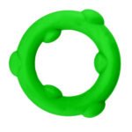 Oxballs Spinner Single Silicone Cock Ring – Green - Image 3