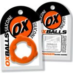 Spinner Single Silicone Ring - Orange Silicone