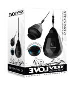 Spinning O Rechargeable Rotating Clitoral Stimulator – Black - Image 2