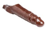Really Ample Penis Enhancer Sheath – Brown - Image 4