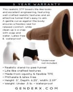 Stand to Pee Dark TPE Funnel – Waterproof - Image 8