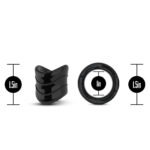 Stay Hard - Beef Ball Stretcher Snug X Long - 1 Inch Diameter - Black - Image 3