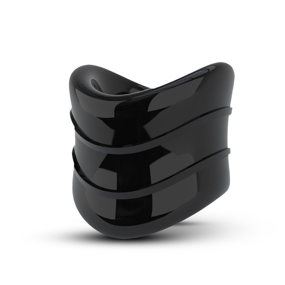 stay-hard-beef-ball-stretcher-snug-x-long-1-inch-diameter-black Stay Hard - Beef Ball Stretcher Snug X Long - 1 Inch Diameter - Black - Image 1