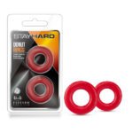 Stay Hard - Donut Rings - Red - Image 4