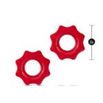 Stay Hard Nutz Phthalate-Free Cock Ring – Red - Image 2