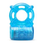 Stay Hard Rechargeable 5 Function Cock Ring – Blue - Image 2