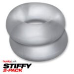 Stiffy 2-Pack Bulge-Rings - Clear Ice - Image 2