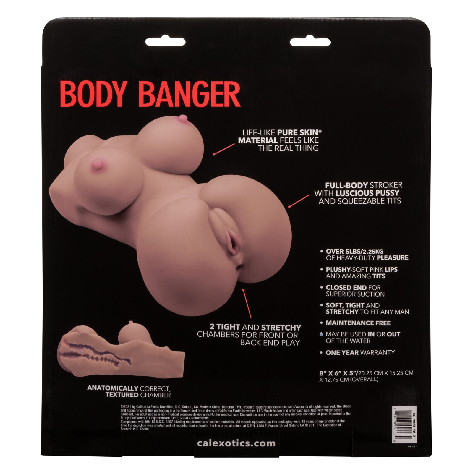 stroke-it-body-banger-brown Stroke It Body Banger - Brown - Image 1