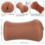 Stroke It Tight Pussy Stroker – Brown - Image 7