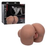 Stroke It Vibrating Twerking BBL Stroker – Brown - Image 2