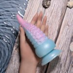 Stuck on You Multicolor Tentacle Vibrator – Phthalate-Free Silicone, Waterproof, USB Rechargeable - Image 3