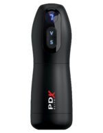 PDX Elite Suck-O-Matic Rechargeable Vibrating Stroker – Black - Image 3