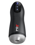 PDX Elite Suck-O-Matic Rechargeable Vibrating Stroker – Black - Image 4