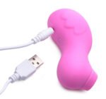 Sucky Ducky Silicone Clitoral Stimulator - Pink - Image 3