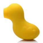 Sucky Ducky Silicone Clitoral Stimulator - Yellow - Image 4