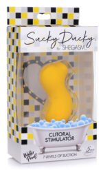 Sucky Ducky Silicone Clitoral Stimulator - Yellow - Image 5