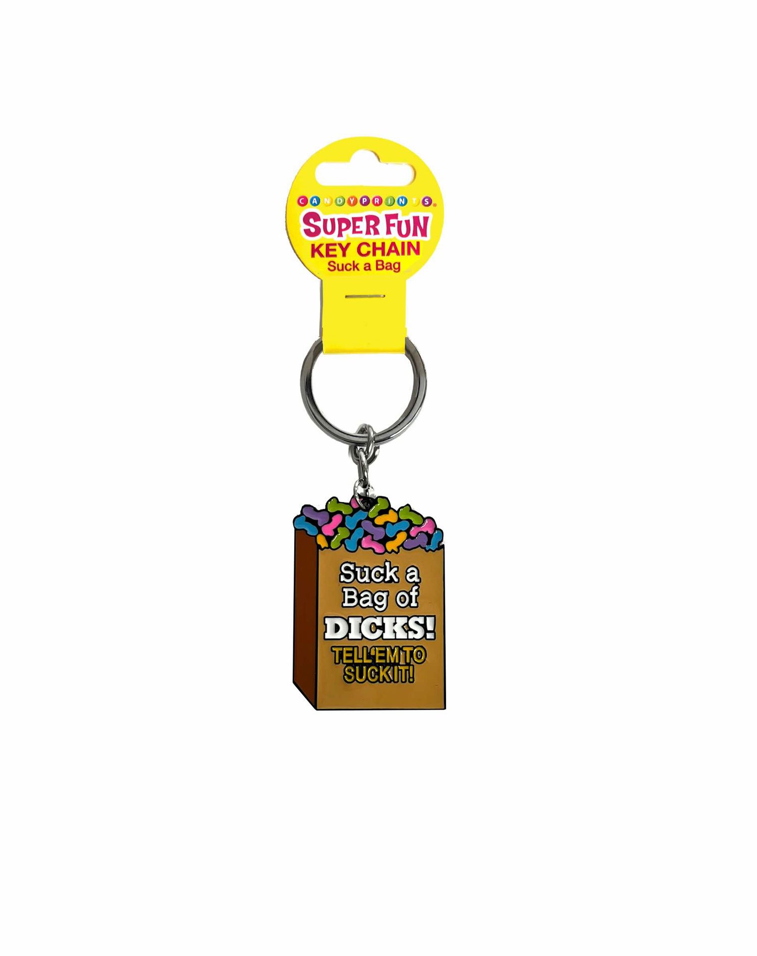 super-fun-key-chain-suck-a-bag-of-dicks Super Fun Key Chain, Suck a Bag of Dicks - Image 1