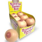 Super Fun Squishy Boobs Display 12 Ct.