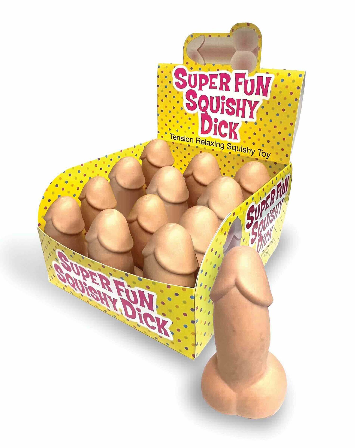 super-fun-squishy-dicks-display-12-ct Super Fun Squishy Dicks Display 12 Ct. - Image 1