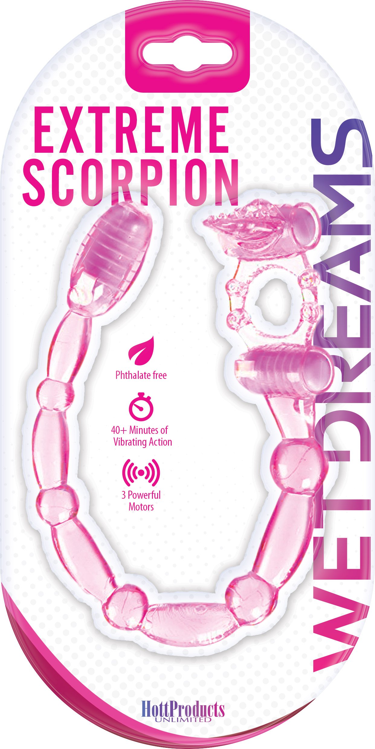 super-xtreme-vibe-scorpion-with-dual-stinger-anal-vibe-magenta Super Xtreme Vibe Scorpion With Dual Stinger Anal Vibe - Magenta - Image 1