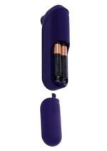 Sure Thing Phthalate-Free Silicone Vibrating Suction Stimulator – Purple - Image 5