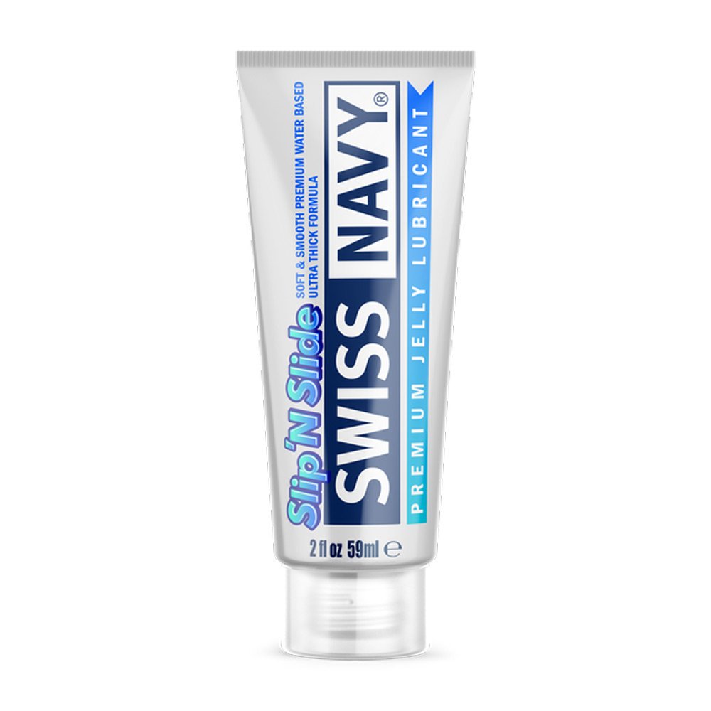 swiss-navy-slip-n-slide-premium-jelly-lubricant-2-fl-oz Swiss Navy Slip N Slide - Premium Jelly Lubricant - 2 Fl. Oz. - Image 1