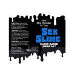 Sex Slime Creature Lube Waterbased Lubricant 4oz - Blue