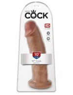 King Cock 10 Inch Cock - Tan - Image 4