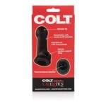 Colt Slugger TPE Extension Sleeve with Scrotum Support Strap – Black - Image 3
