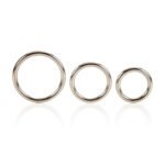 Silver Ring 3-Piece Set – Silver - Image 2