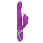 Enchanted Throbbing Butterfly Rechargeable Vibrator – Purple - Image 3