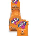 Smack Lickable Massage Oil, 3ml Pouch Display 36pc -Peach