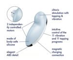 Tap and Climax 2 Vibrator - Blue - Image 3
