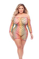 Taste the Rainbow Dress and Sleeves - Rainbow - Image 2