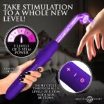 Elektrawand Rechargeable Violet Wand With Attachments Purple - Image 6