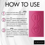 Tease and Please Thrusting and Licking Vibrator - Fuchsia - Image 2
