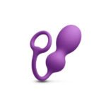 Techno Bop Rechargeable App-Controlled Insertable Vibrator – Violet - Image 3