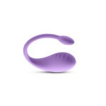 Techno Rave Rechargeable App-Controlled Vibrator – Purple - Image 2