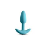 Techno Trance Rechargeable App-Controlled Vibrating Anal Plug – Blue - Image 2