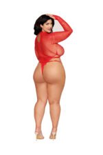 Teddy and Harness Dmnd - Queen Size - Poinsettia - Image 2