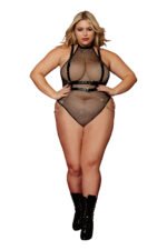 Teddy and Harness - Queen Size - Black - Image 2