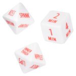 Tempt and Tease Dice – Waterproof Acrylic Couples Game - Image 2